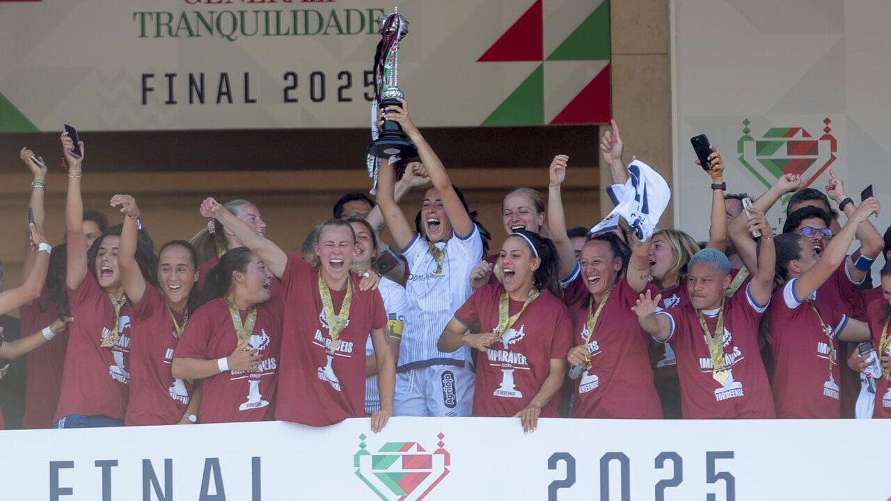Torreense festeja conquista Taça de Portugal