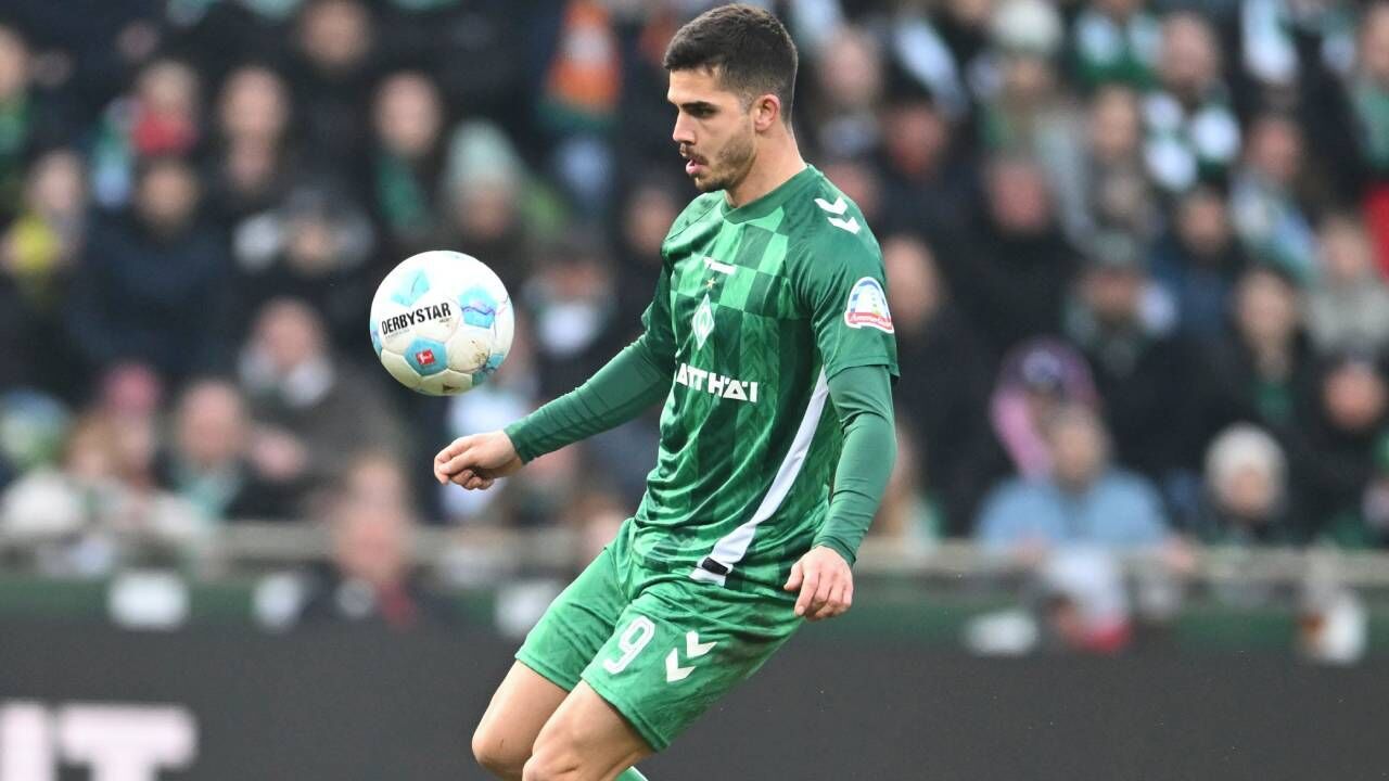 André Silva, jogador do Werder Bremen