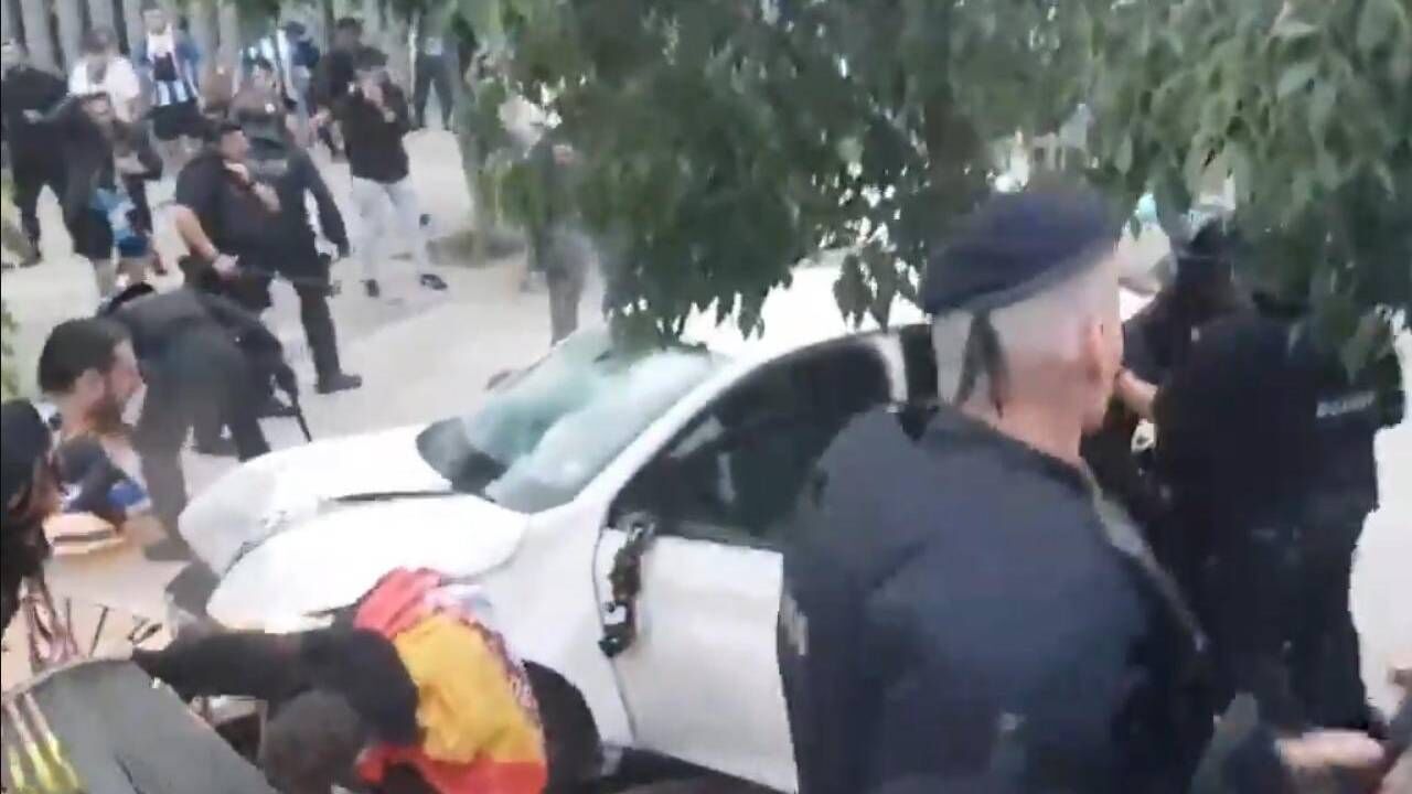 Condutora atropelou inúmeras pessoas junto ao estádio do Espanyol