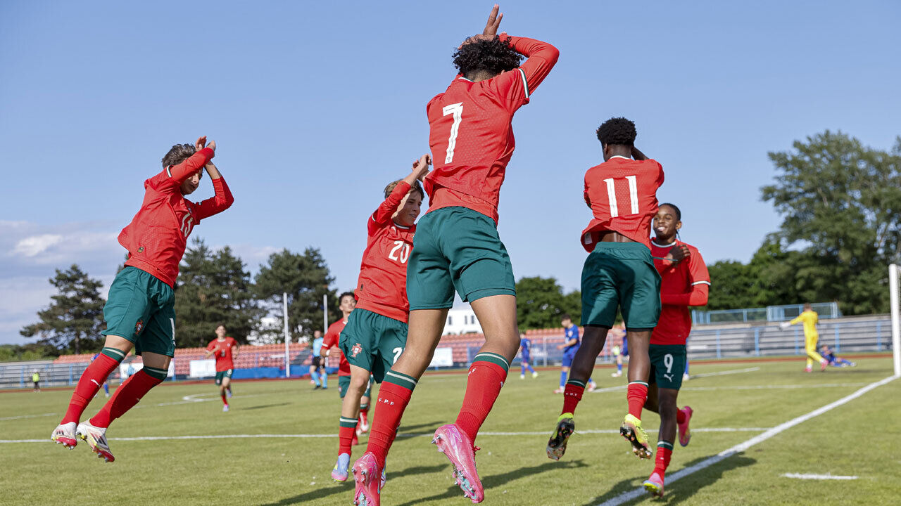 Cristianinho festeja