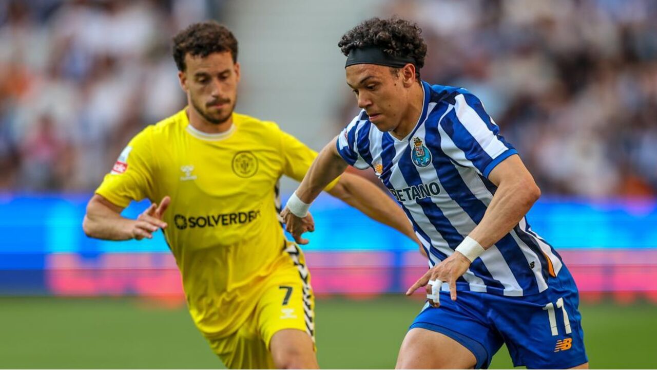 Pepê na última partida do campeonato ante o Nacional