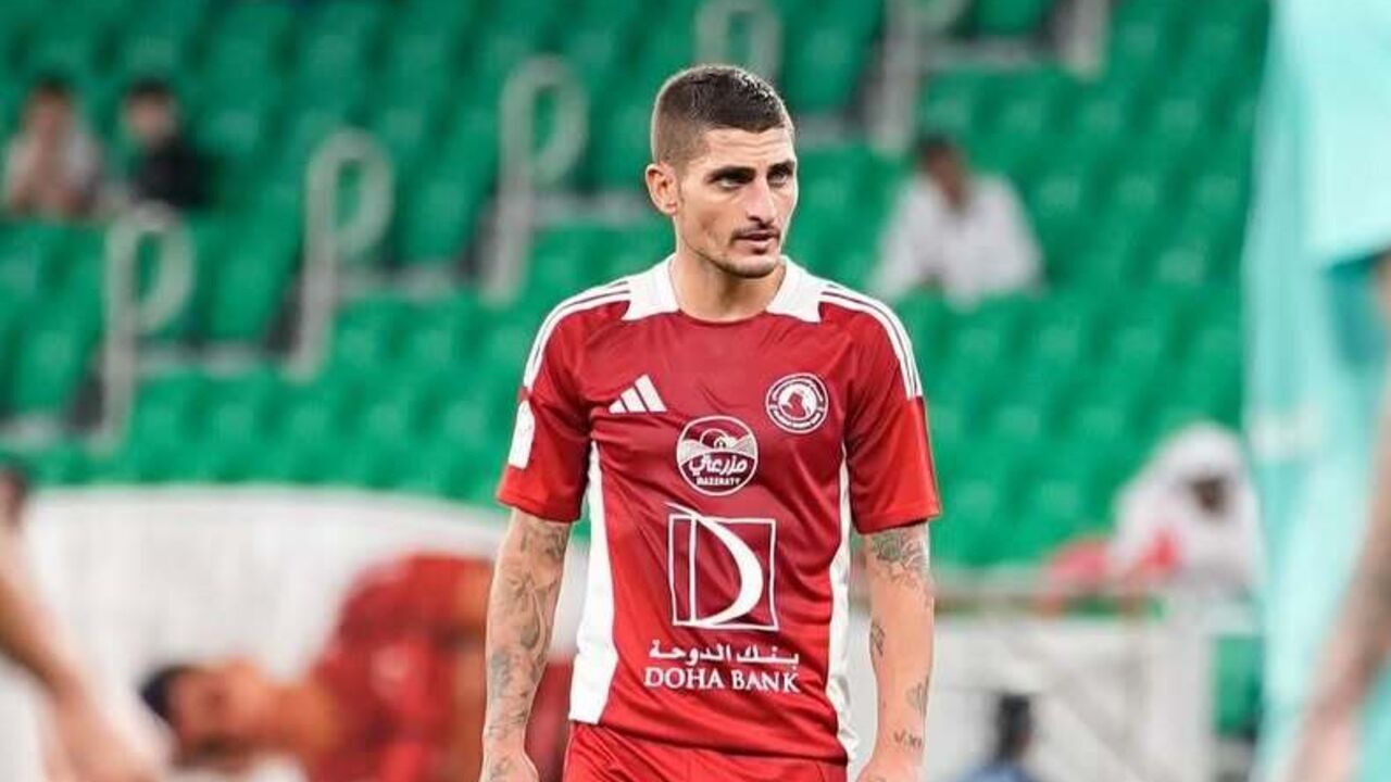 Marco Verratti ao serviço do Al Arabi