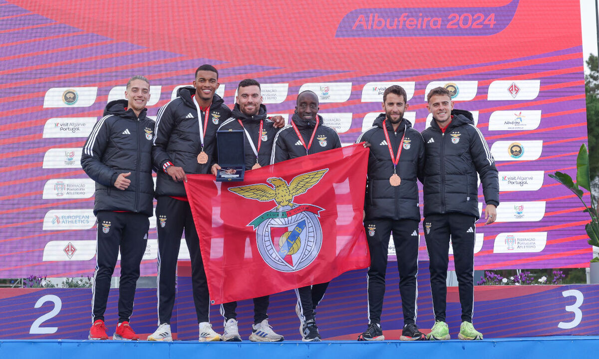 Benfica conquista prata na Taça dos Campeões Europeus de corta-mato masculino 2024