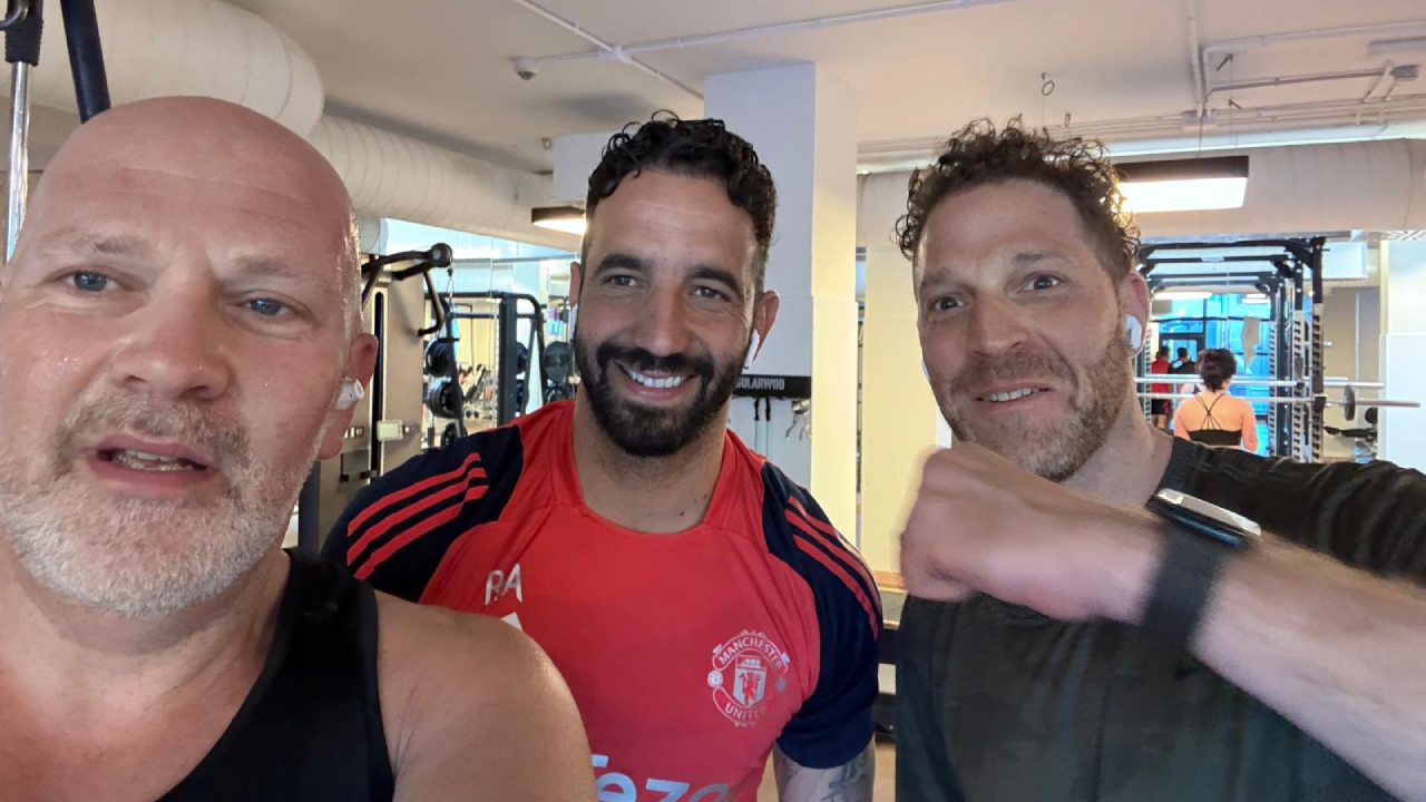 «Convidado especial»: adeptos do Manchester United encontraram Ruben Amorim... no ginásio