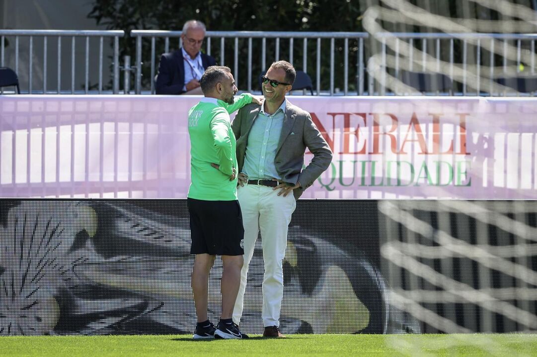 Rui Borges e Frederico Varandas em sintonia