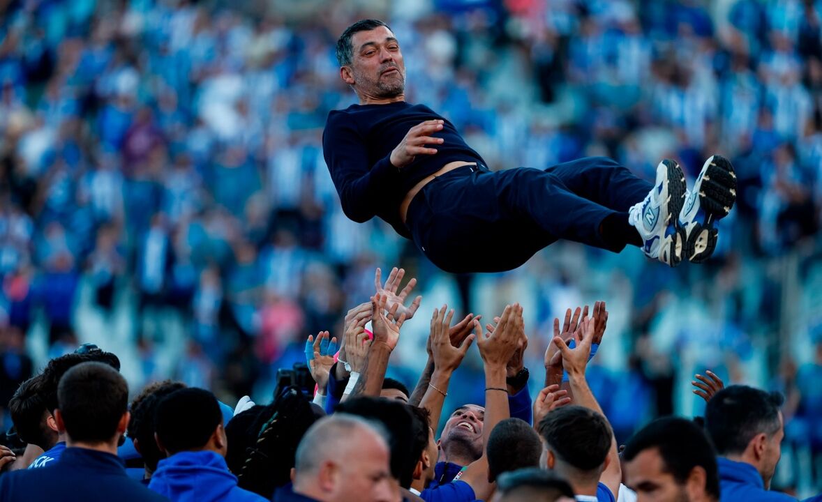 Sérgio Conceição nos festejos da edição do ano passado 