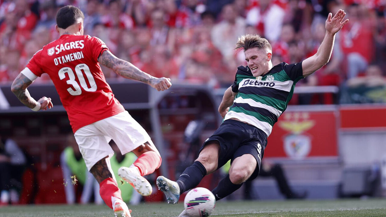 Otamendi e Gyökeres foram duas das figuras de Benfica e Sporting na temporada