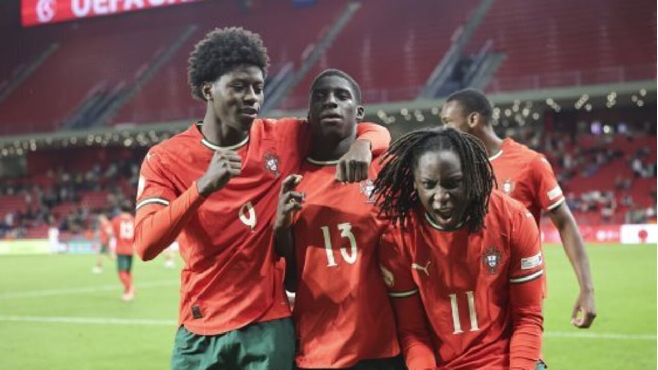 Portugal derrota Alemanha e estás nas 'meias' do Euro sub-17