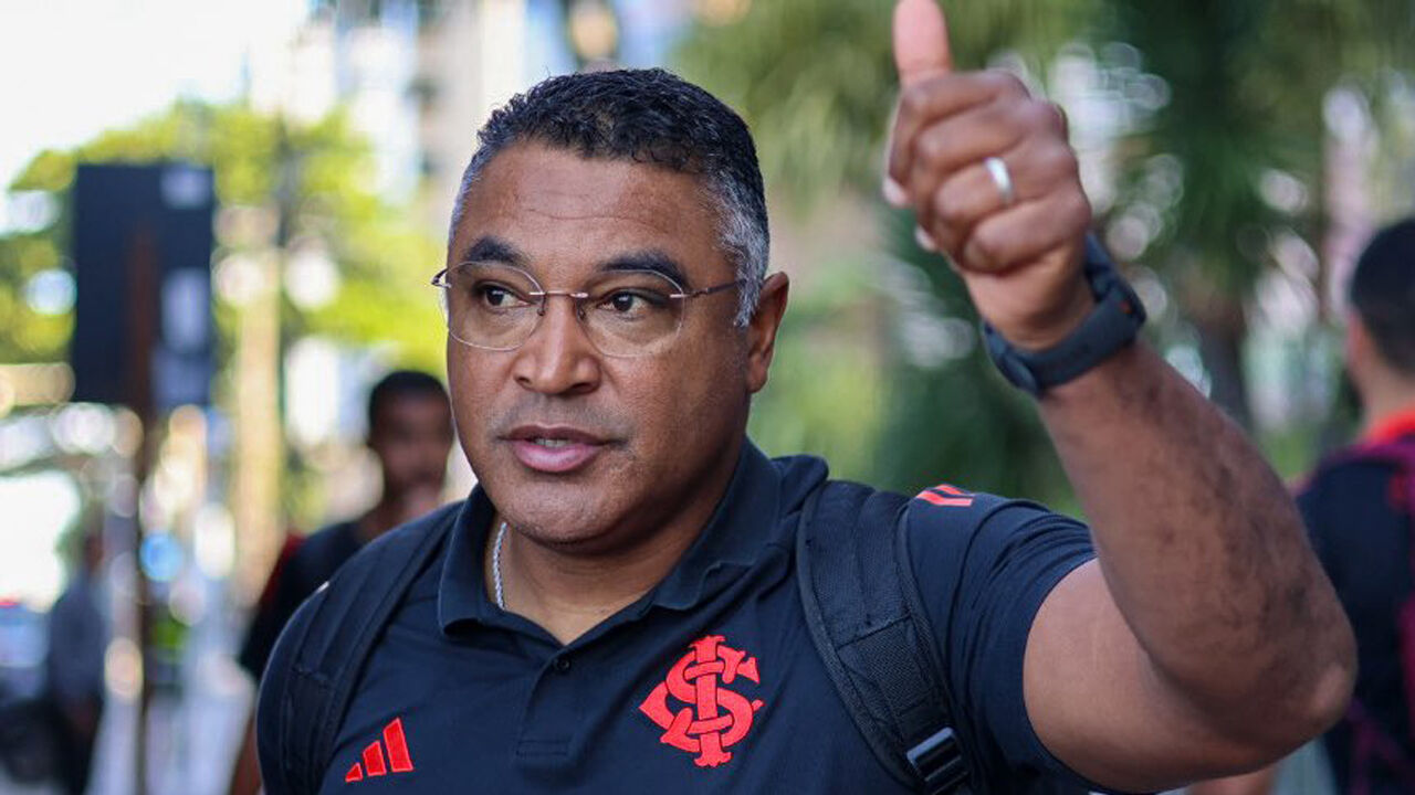 Roger Machado, treinador do Internacional