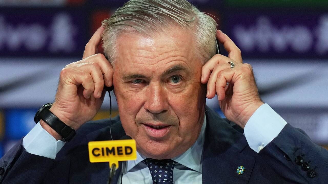 Carlo Ancelotti, selecionador do Brasil