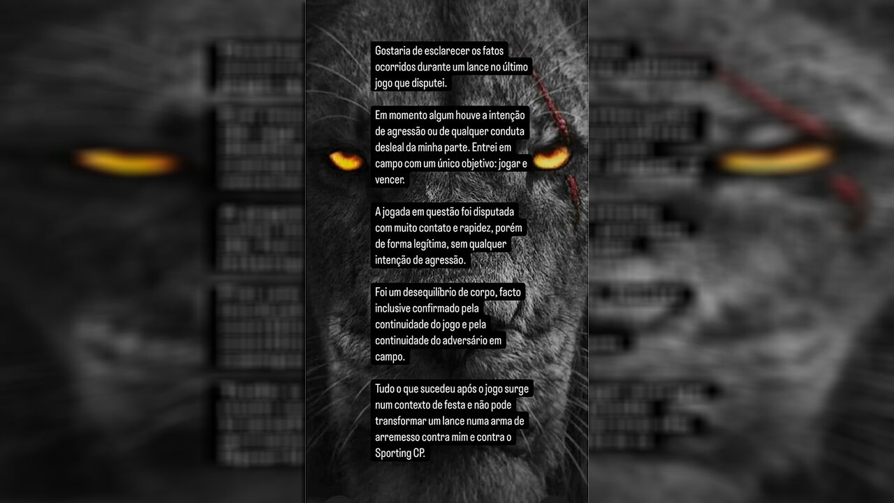 A mensagem de Matheus Reis