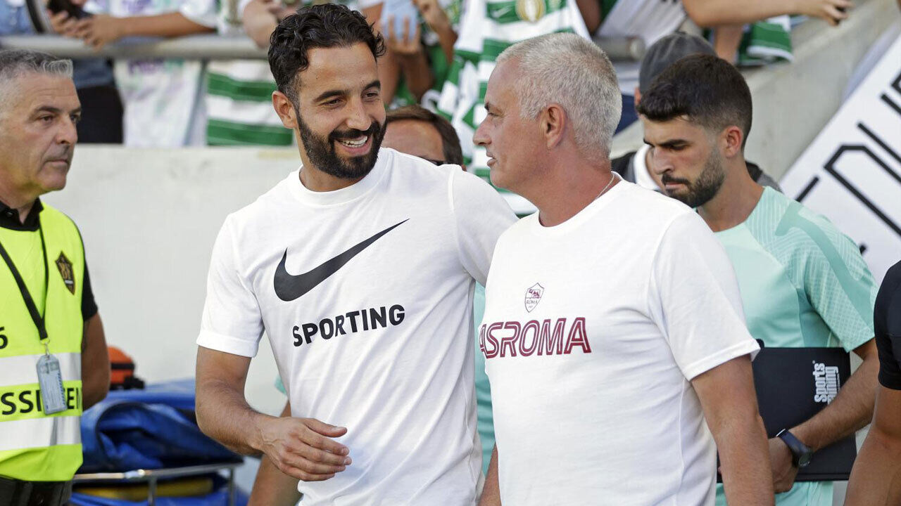 Ruben Amorim e José Mourinho