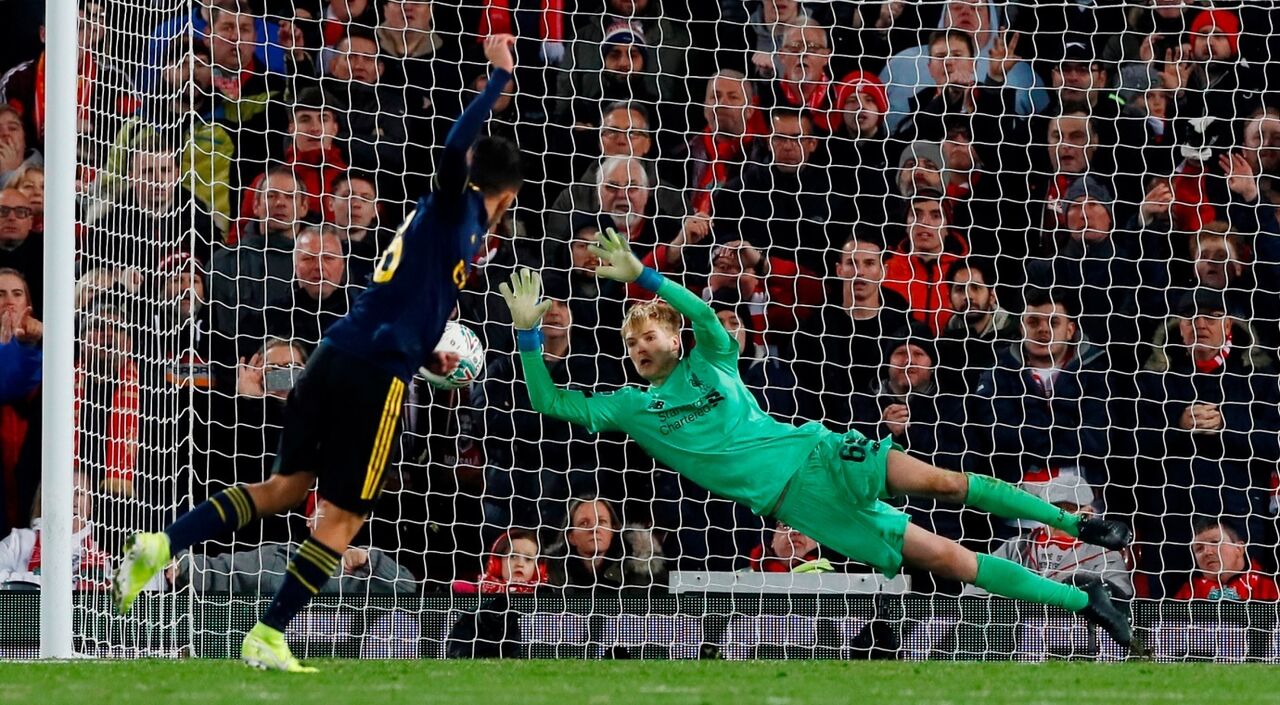 Kelleher em ação na Premier League