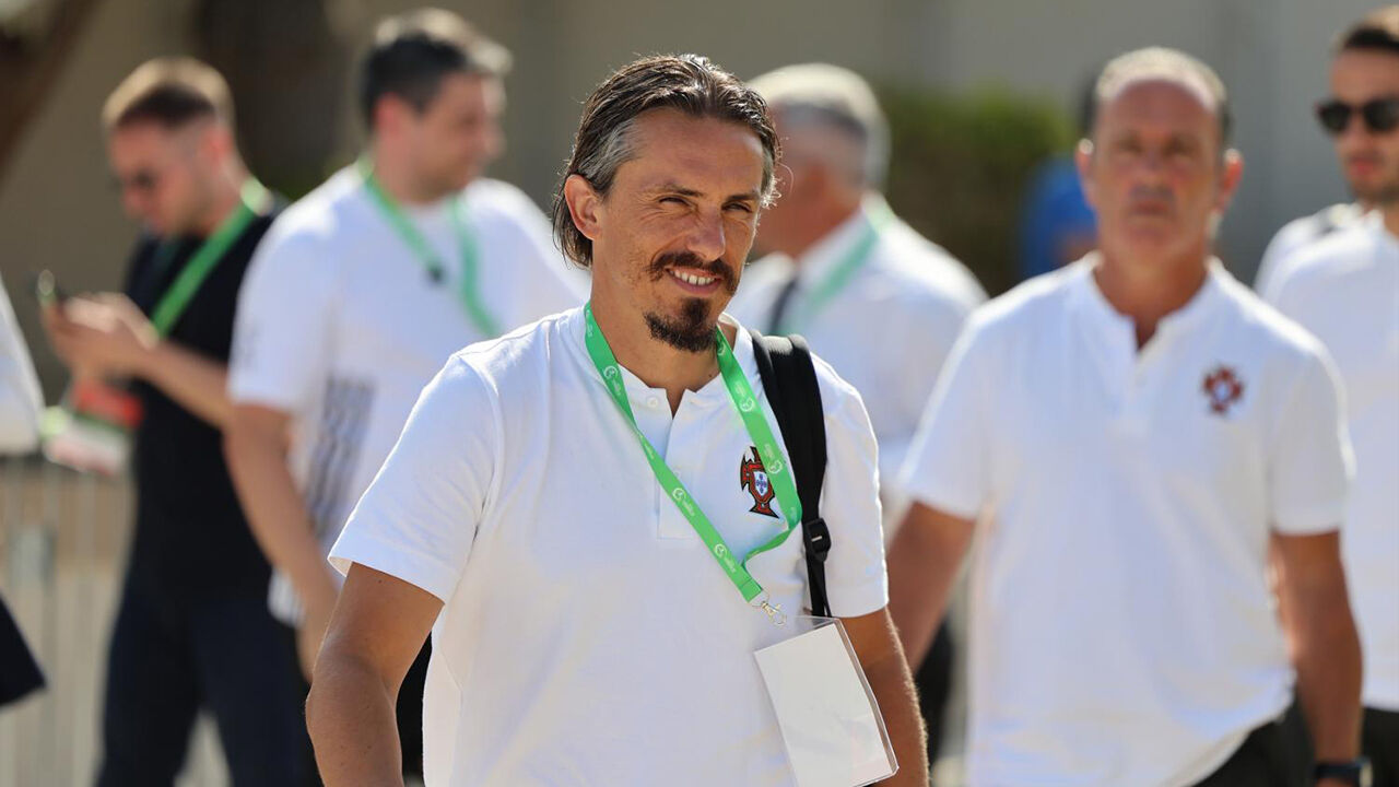 Joaquim Milheiro tem um vasto percurso nas seleções jovens da Seleção Nacional