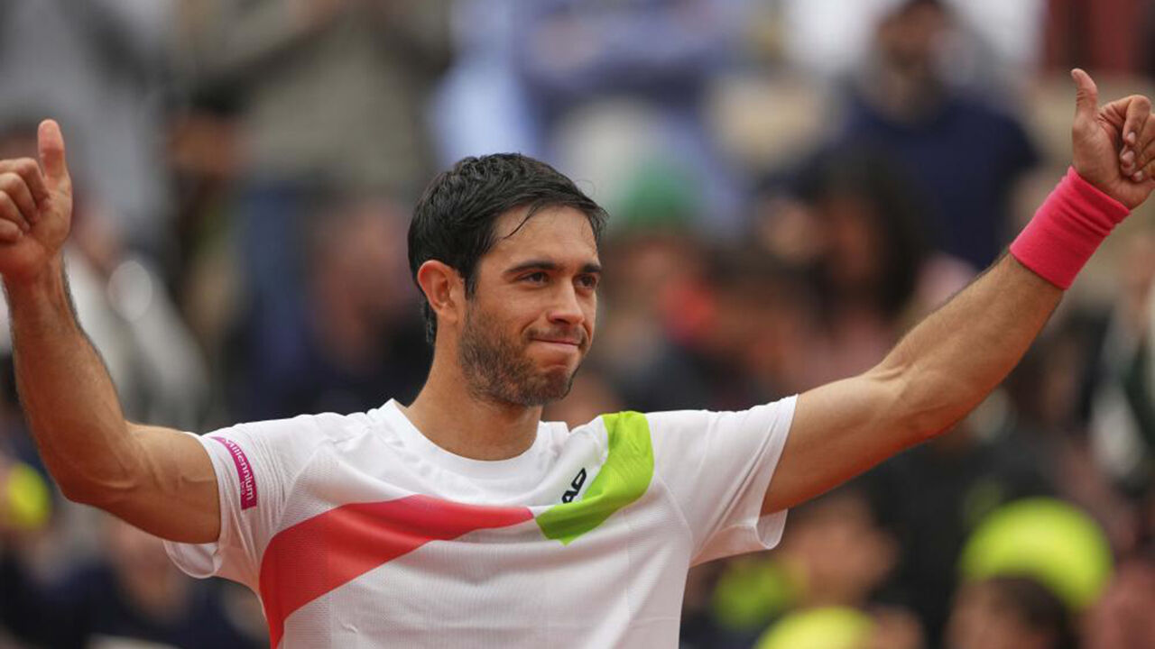 A festa de Nuno Borges em Roland Garros