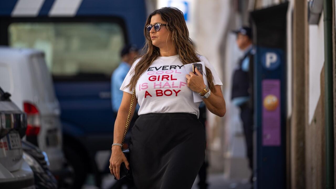 Sandra Madureira à chegada ao tribunal