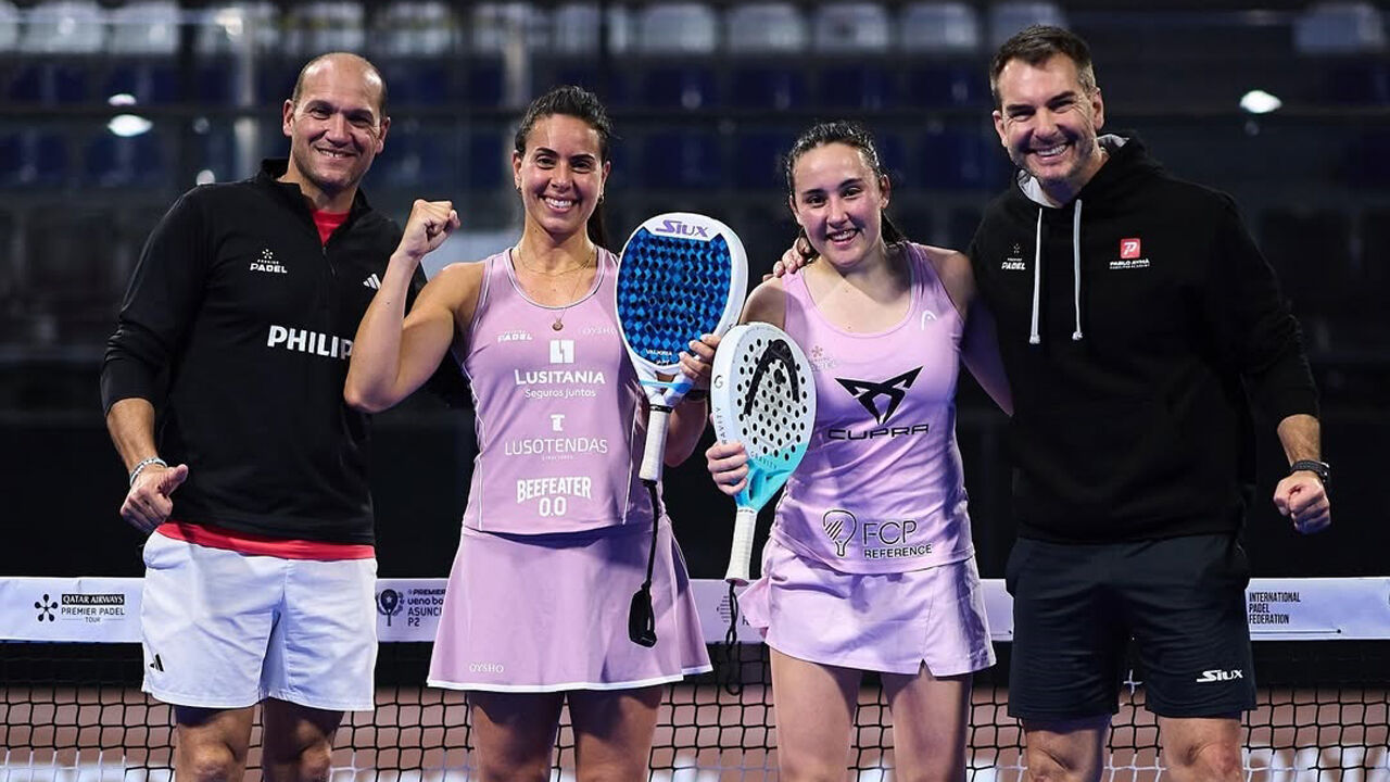 Sofia Araújo e Andrea Ustero seguiram para a próxima ronda em Buenos Aires