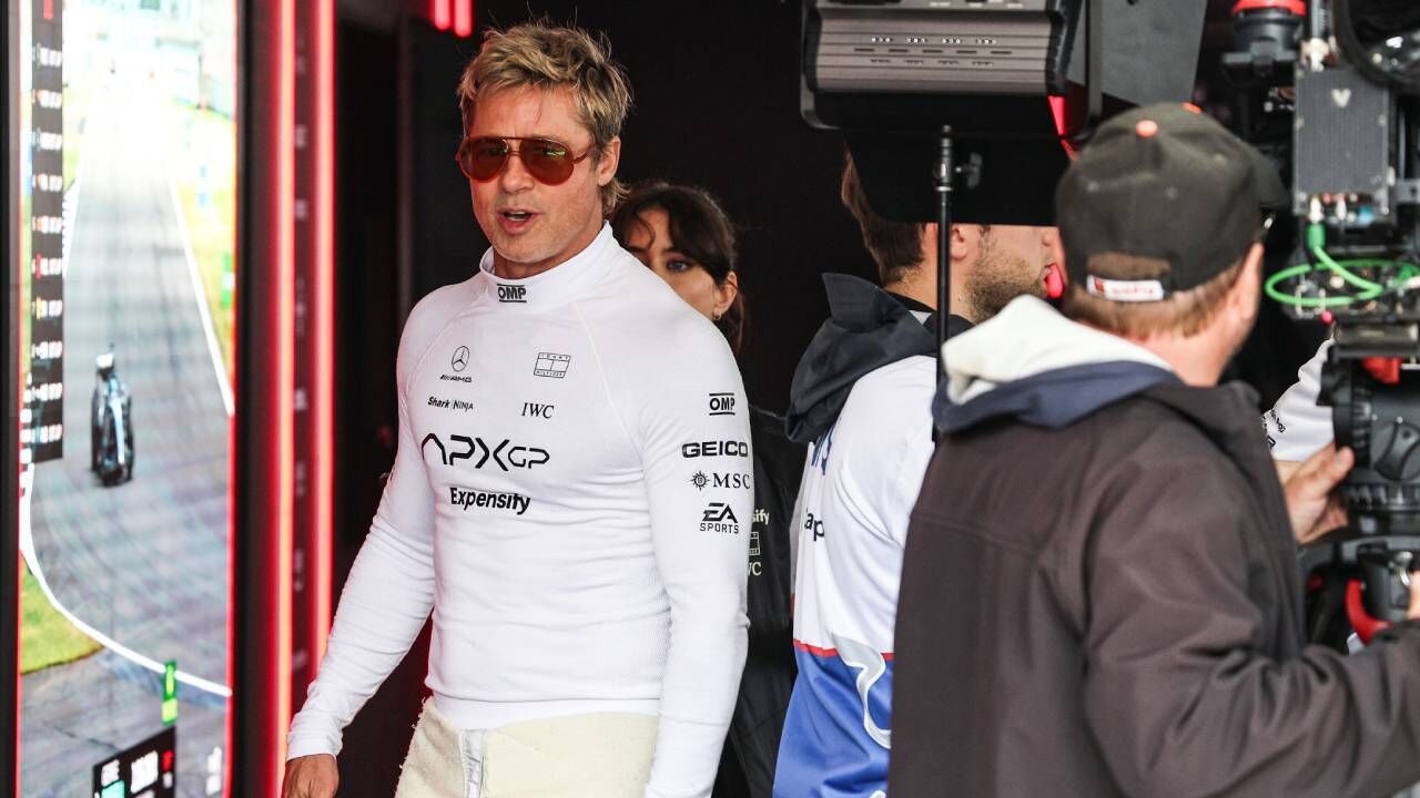 Brad Pitt em Silverstone