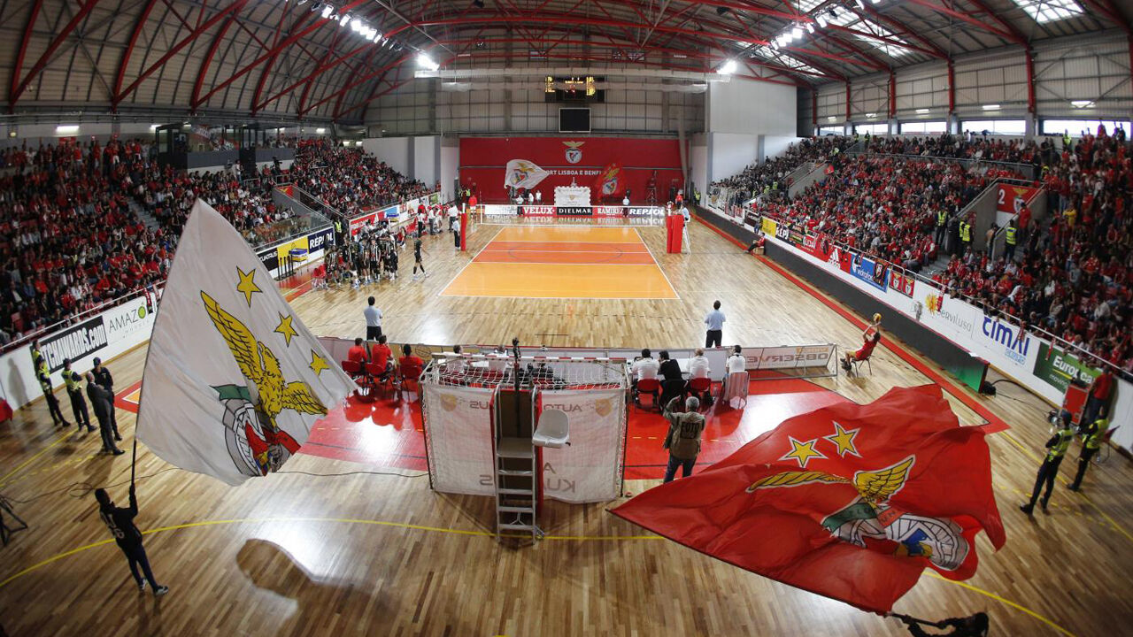 O Pavilhão da Luz, casa das modalidades do Benfica