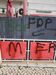 Casa do Benfica da Quinta do Conde vandalizada com inscrições do Sporting