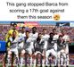Meme do Barcelona-Real Madrid