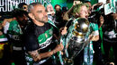 As imagens da festa do bicampeonato do Sporting