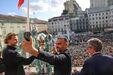 Receção do Sporting na Câmara Municipal de Lisboa