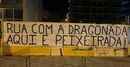 Protestos dos adeptos do Leixões