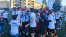 A festa no relvado depois da conquista do Portimonense (clube)