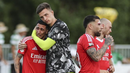 Di María lavado em lágrimas após o apito final no Jamor: as imagens do momento