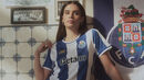 Sara Sampaio foi o rosto escolhido para a apresentação da nova camisola do FC Porto