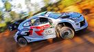 Elfyn Evans ao volante do Toyota Yaris Rally1