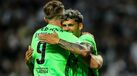 Viktor Gyökeres e Maxi Araújo