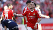 Aktürkoglu em ação pelo Benfica