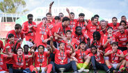 Equipa de juniores festeja conquista do título