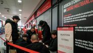 Filas na Luz para compra de bilhetes