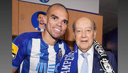 Pepe recorda Pinto da Costa nas suas redes sociais