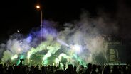 A festa do Sporting no Marquês de Pombal