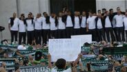Receção do Sporting na Câmara Municipal de Lisboa