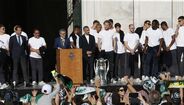 Receção do Sporting na Câmara Municipal de Lisboa