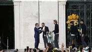 Receção do Sporting na Câmara Municipal de Lisboa