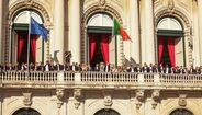 Receção do Sporting na Câmara Municipal de Lisboa