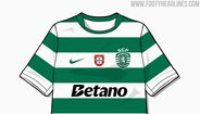Imagens da nova camisola do Sporting já circulam nas redes sociais