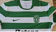 Imagens da nova camisola do Sporting já circulam nas redes sociais