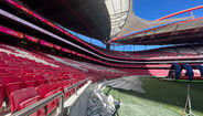 Imagens das obras no Estádio da Luz