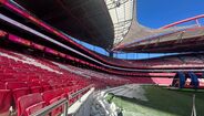 Imagens das obras no Estádio da Luz