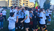 A festa no relvado depois da conquista do Portimonense (clube)