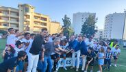 A festa no relvado depois da conquista do Portimonense (clube)