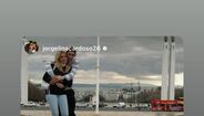 A publicação de Jorgelina Cardoso que foi partilhada por Di María