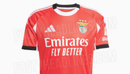 Será este o equipamento principal do Benfica para a temporada 2025/26?
